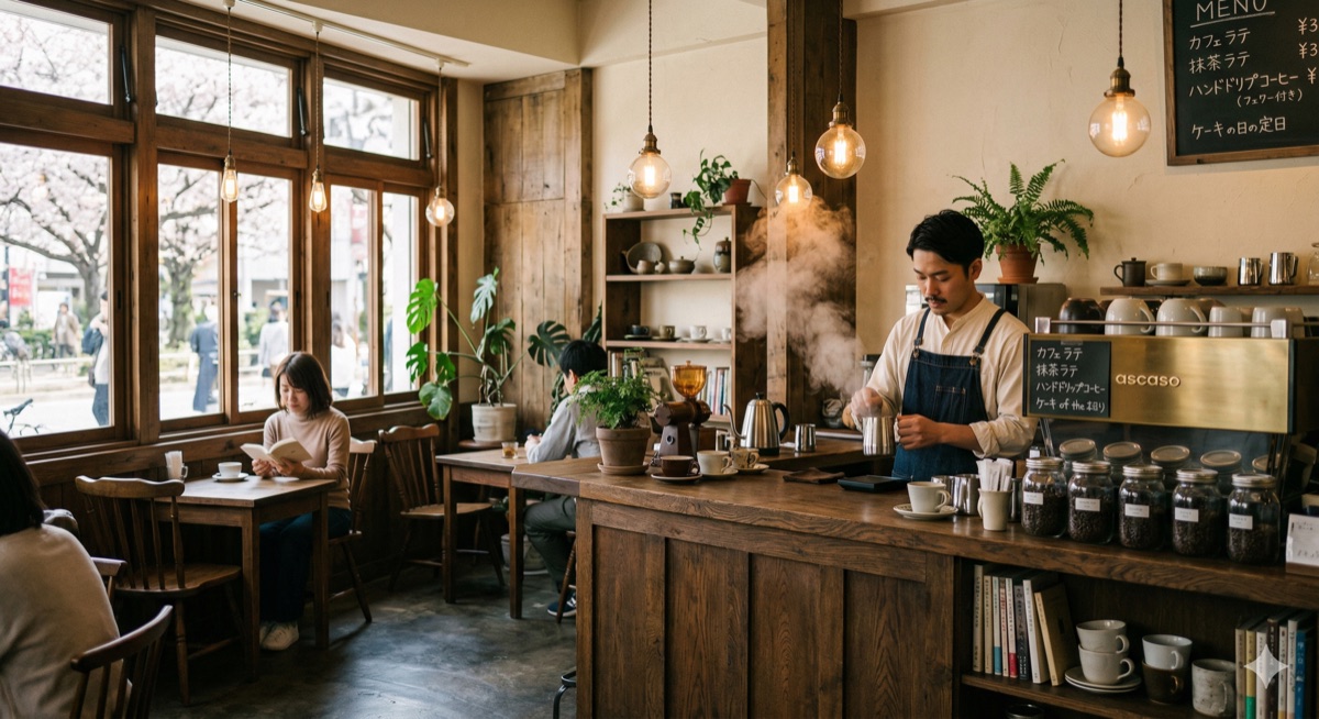 カフェの店内
