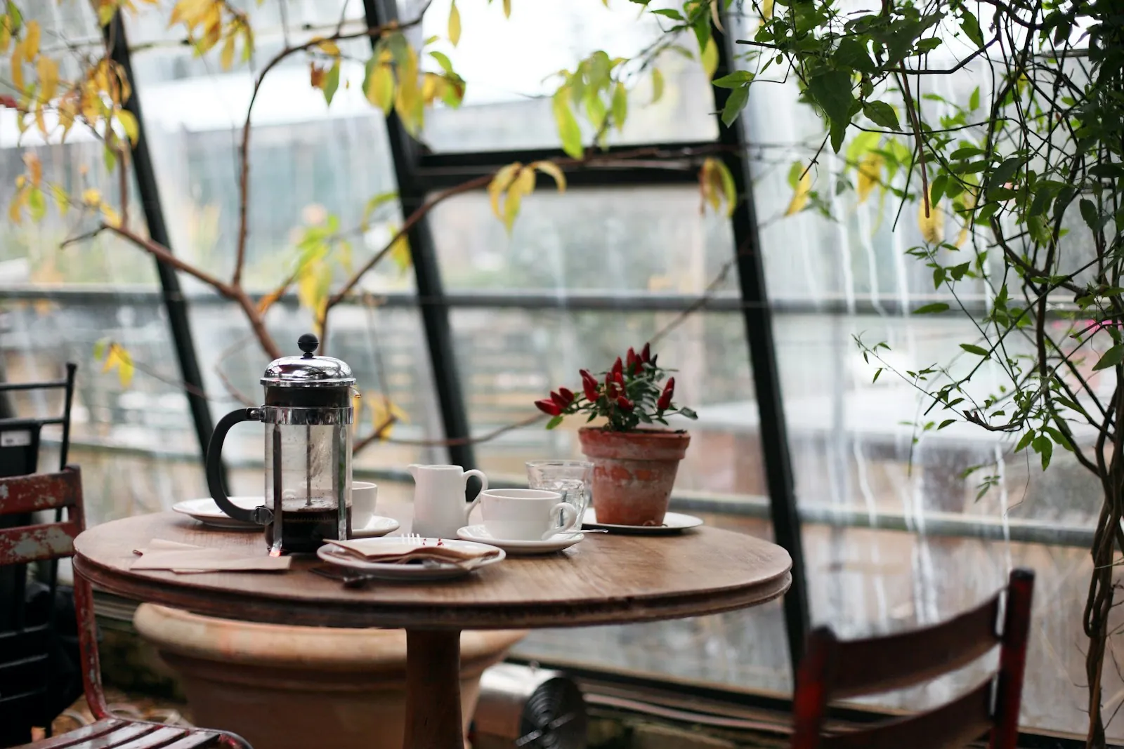 カフェの店内