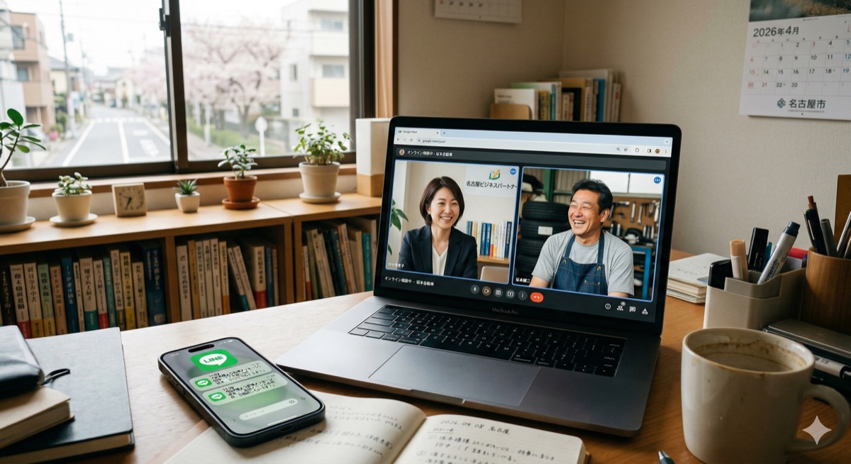 オンラインミーティングでの継続サポート